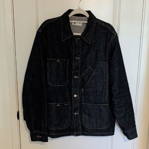 Tellason Coverall Jacket - 14oz Selvedge Japanese Denim - Sz L